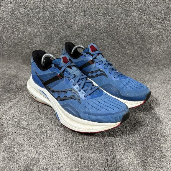 Saucony Tempus S20720-18 Blue Athletic Running Shoes Sneakers Mens Size 10 - Picture 3 of 13